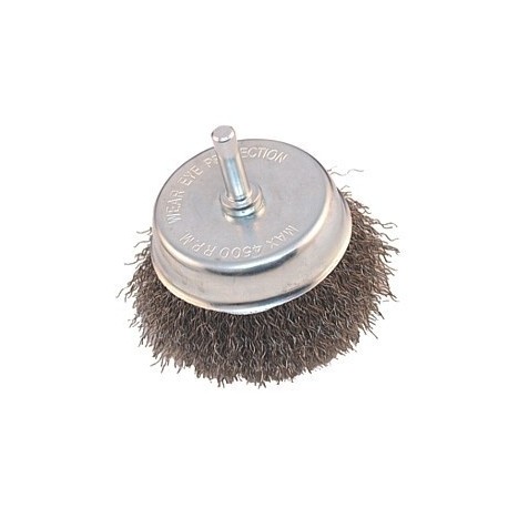 brosse métallique rotative