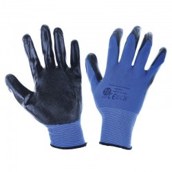 Gants de travail en coton avec Nitrile